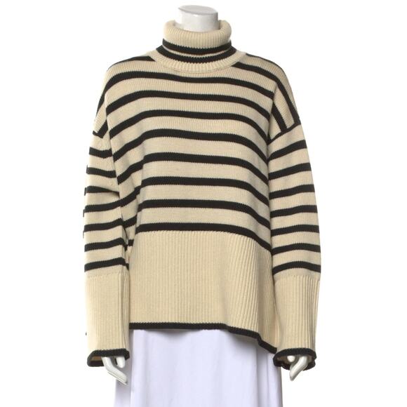 Toteme  Signature Stripe Turtleneck Sweater - Picture 6 of 8
